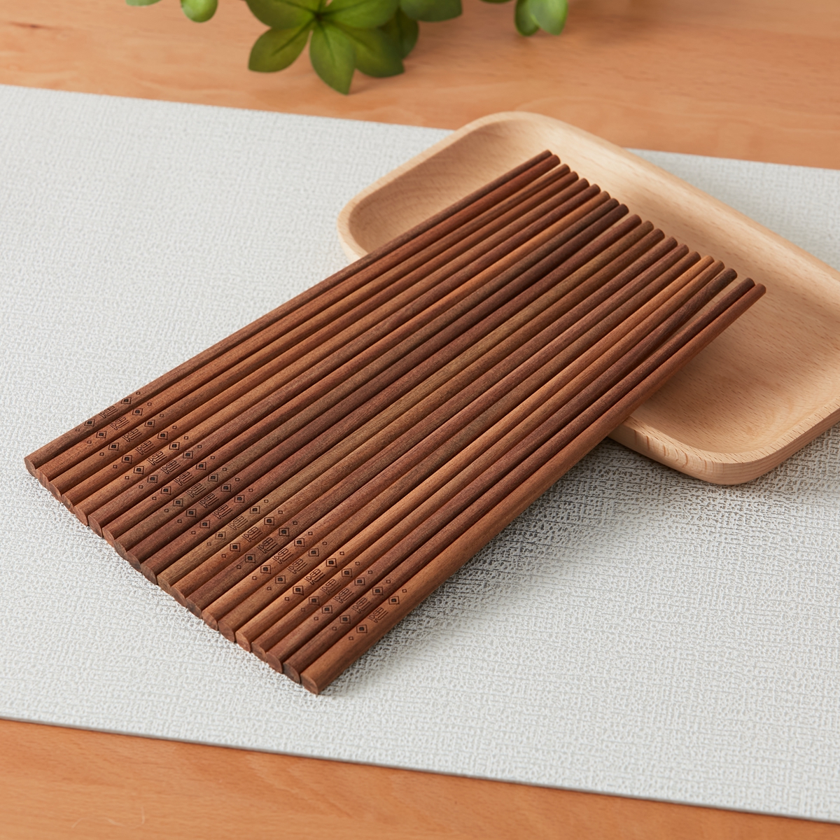 NITORI宜得利家居无漆紫檀木筷