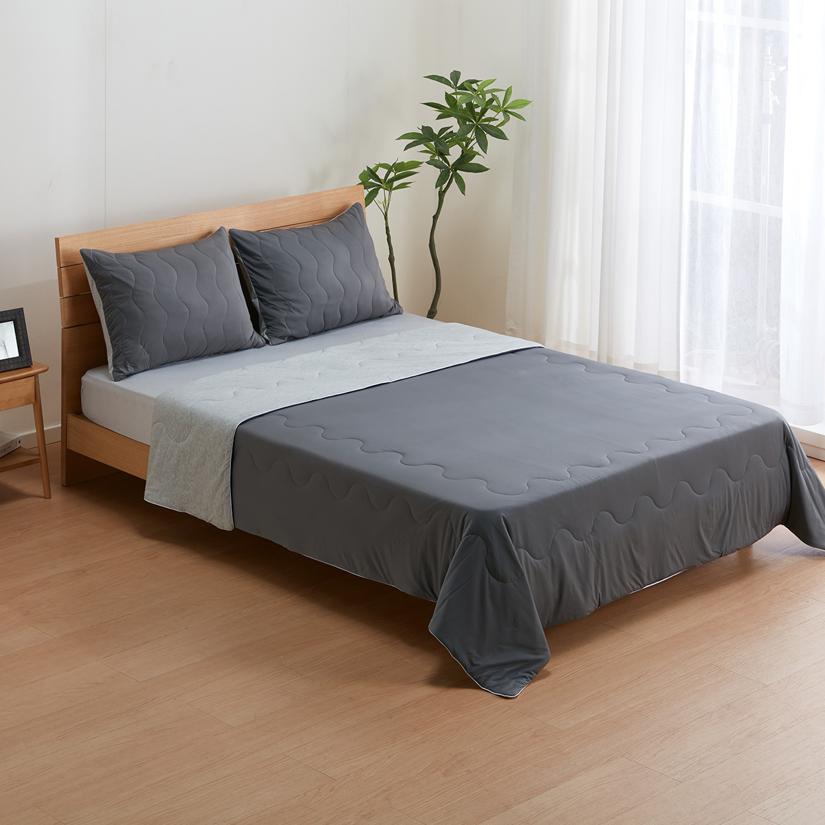 NITORI宜得利家居棉花糖舒柔薄被