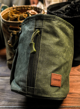 OVERHILLS户外露营装备收纳帆布纸抽包 悬挂水瓶包 驱蚊灯收纳包