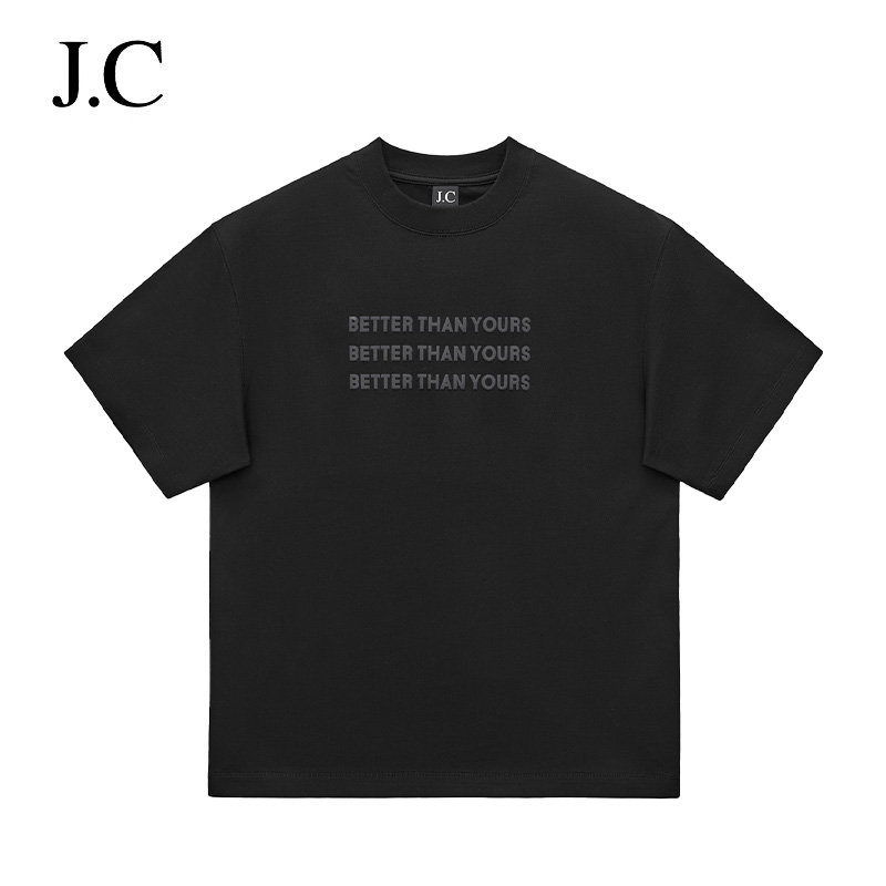 JC纯棉短袖美式休闲男士T恤