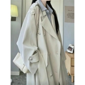 韩系高级感气质中长款 新款 大衣 风衣外套女2026春秋季 今年流行爆款
