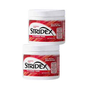 【晁然直播间】stridex水杨酸棉片控油祛痘去闭口粉刺面膜湿敷
