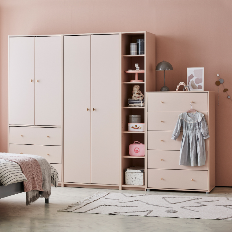 进口实木衣柜汉森丰富配色E0环保