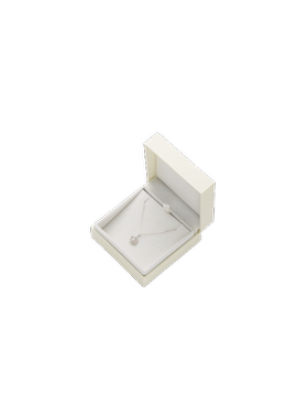 三福925银优雅莫桑短项链单条 气质时尚设计感精美首饰 821335