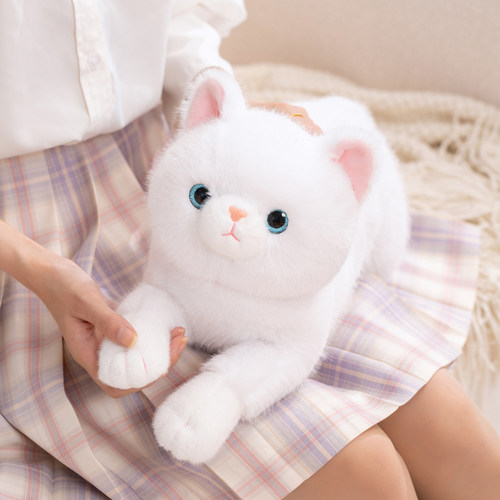 一起来撸猫吧，高档仿真猫咪玩偶