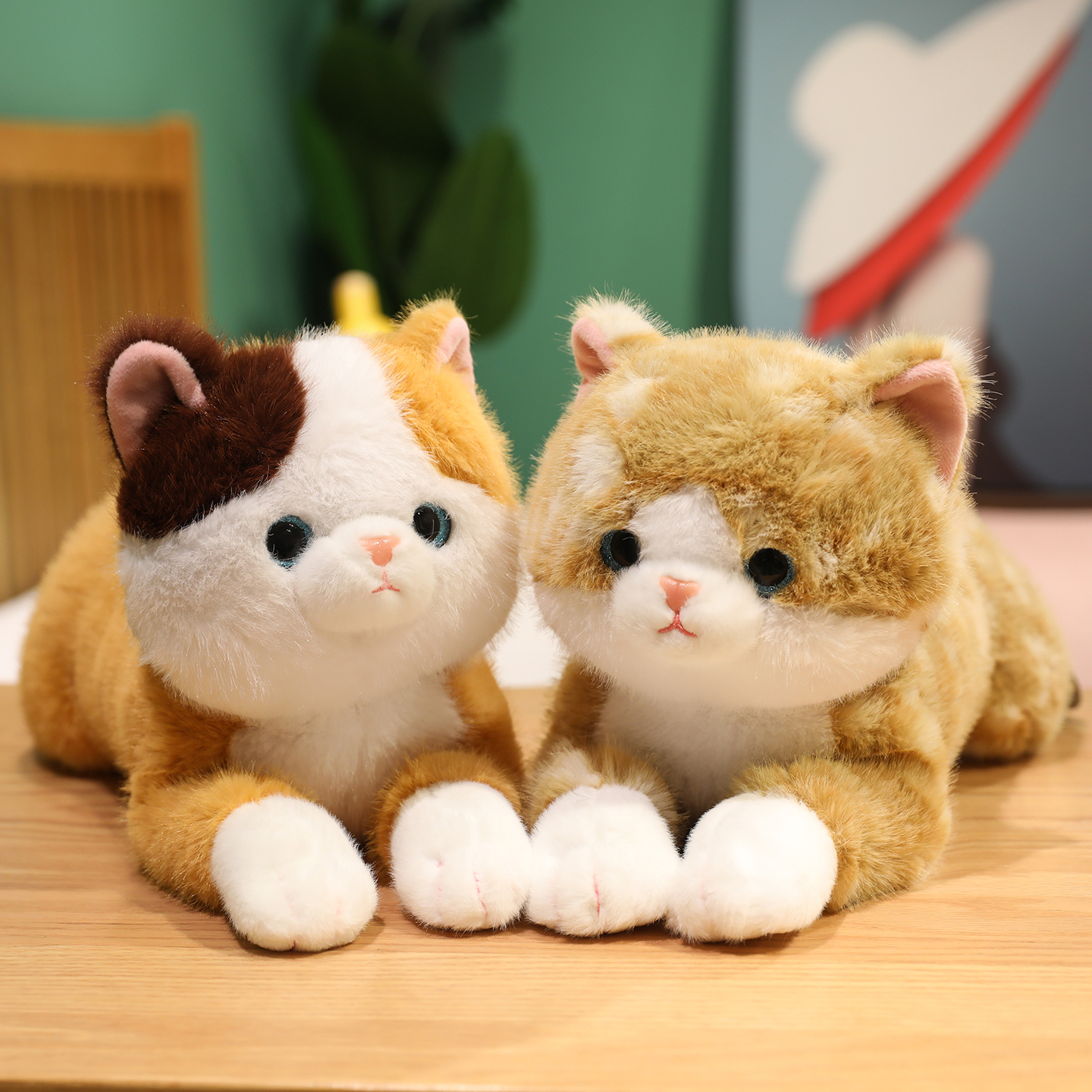 正版黛黛趴趴小猫咪玩偶公仔