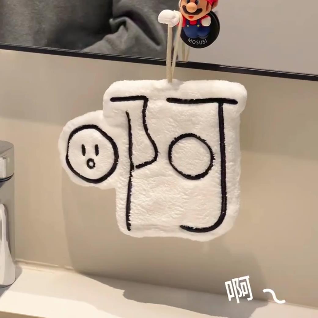 厨房擦手巾超强吸水挂式