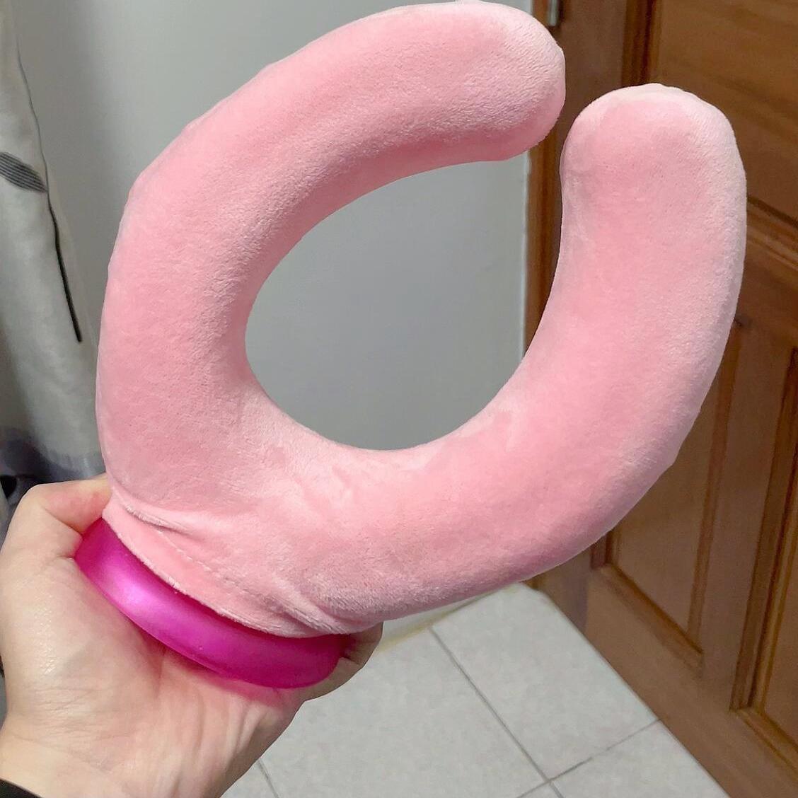 热水袋注水暖水袋u型脖子颈椎热敷护颈肩颈保暖养生暖手宝毛绒套