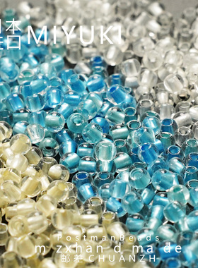 4mm日本进口超优染星米珠串珠散珠diy手链项链手工配饰串珠配饰