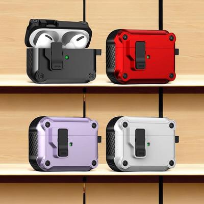 适用于airpod pro3耳机壳airpord4保护壳苹果air4耳机保护套airpods4保护套新款苹果pro二代高级感蓝牙airpod