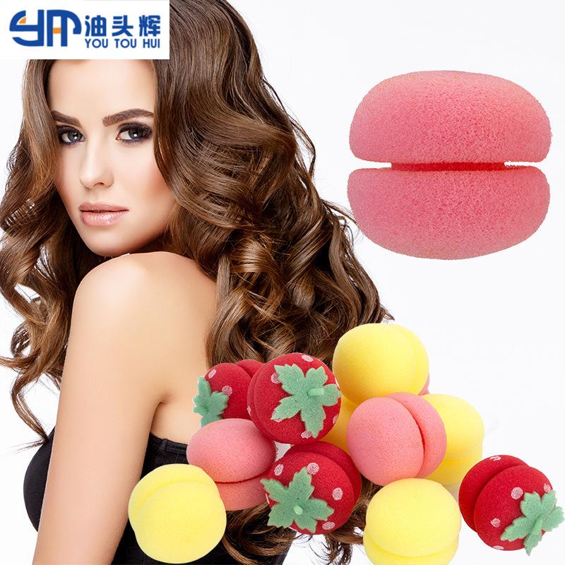 海绵卷发球睡觉卷发器卷发棒柔软发卷可爱梨花卷个装美发工具