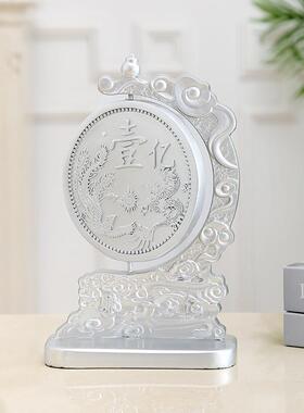 客厅旺宅摆件高级感小众创意赚一个亿树脂摆件家居客厅办公室酒柜