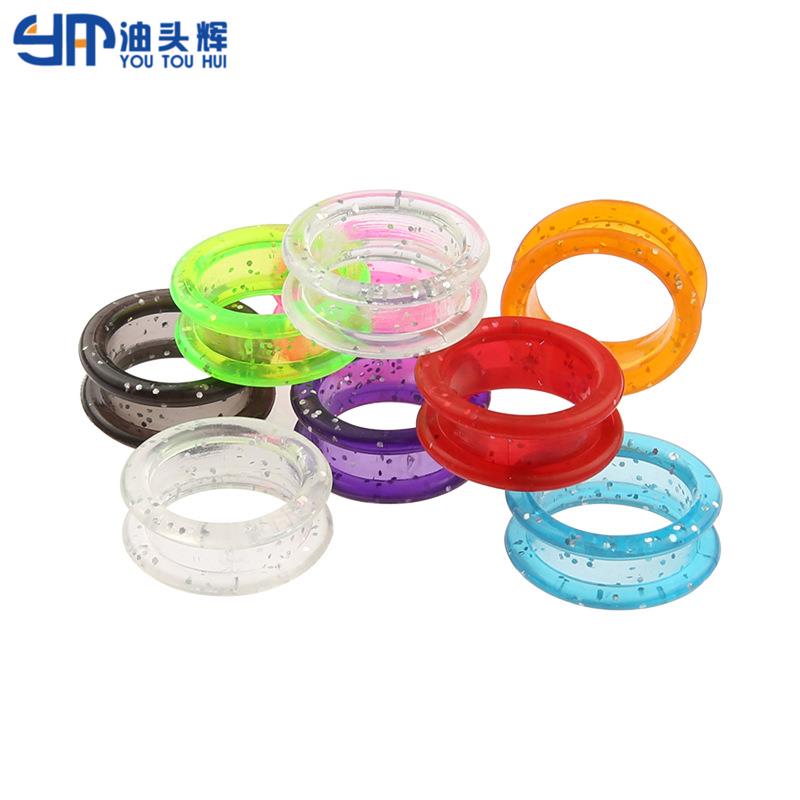 剪刀指环圈硅胶指环套沙龙理发店美容美发剪刀配件手指保护套