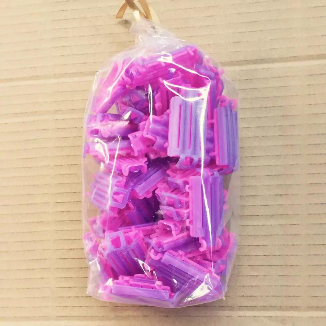 45支装发根蓬松夹玉米须夹发根烫发根蓬松器发根夹冷烫杠