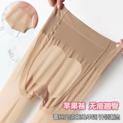 苹果臀夏季超薄光腿神器防勾裤袜
