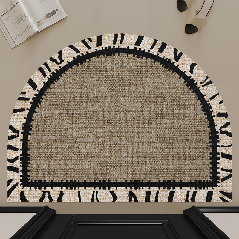 丝圈入户门地垫进门地毯耐脏半圆脚垫子家用门口玄关门外防滑门垫,居家布艺,家用脚垫,淘宝优惠券,粉丝福利购,淘宝优惠卷