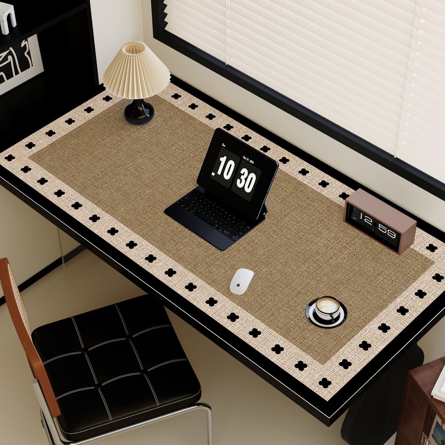 耐利森中古风书桌垫办公桌垫子