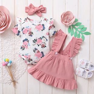 3-24 Months Newborn Baby Girl Dress Baby Princess Dress Shor