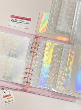 10PCS/Pack A5 Kpop Photocard Binder Sleeves Idol Photo Card