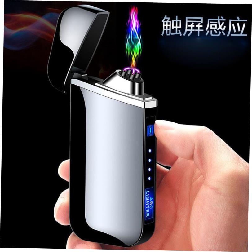 Dual Arc Windproof Flameless Lighter Metal USB防风打火Plasma