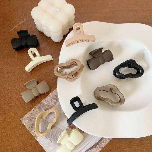 Matte Cloud Hair Claws Clips Small Women Girls Jelly