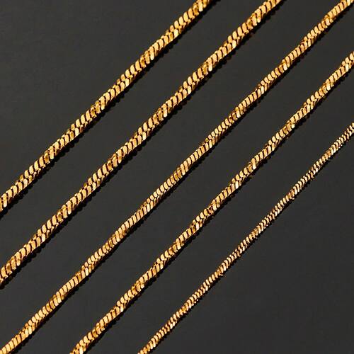 Cool Silver Color Twisted Snake Men Chain Stainless Steel