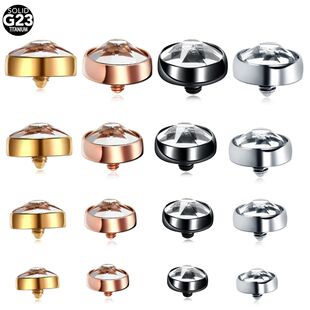 1PC 16G Micro Dermal Piercing Titanium Dermal Anchor