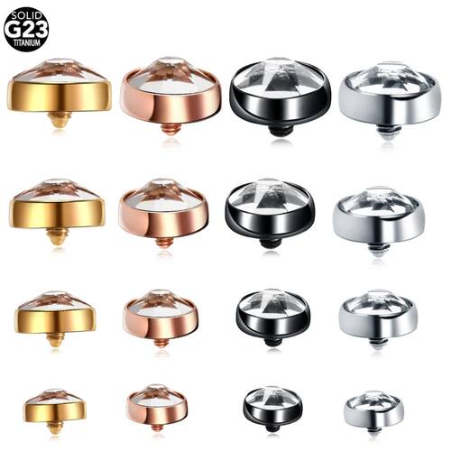1PC 16G Micro Dermal Piercing Titanium Dermal Anchor