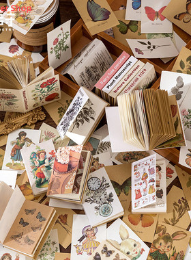 80pcs/lot Memo Pads Sticky Notes Time show paper Junk Journa