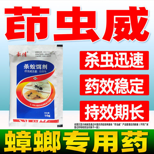 豪情茚虫威蟑螂专用杀虫农药正品