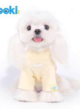 mookipet宠物狗狗冬季衣服新款小狗比熊雪纳瑞约克夏小型犬打底衫