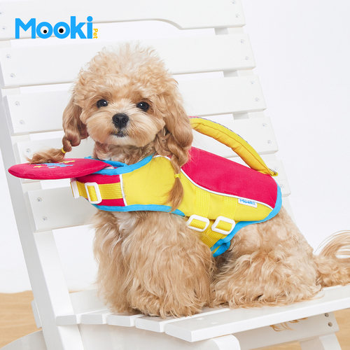 mookipet宠物户外玩水救生服泳衣