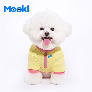 mookipet狗狗新年衣服新款小型犬泰迪比熊博美猫咪过年冬装保暖