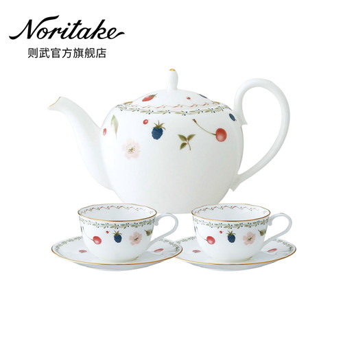 Noritake则武小清晰茶具套装