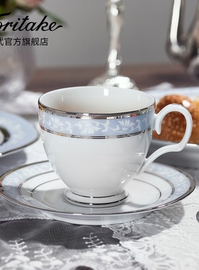Noritake则武 日式精致咖啡杯ins风高档下午茶茶具杯子套装家用