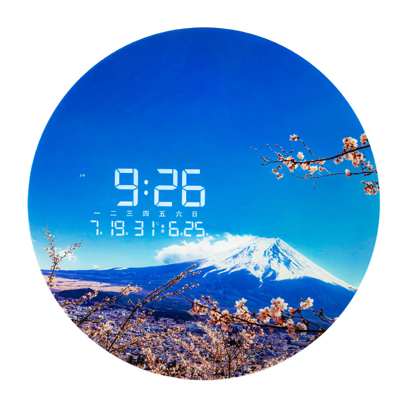 电子数字时钟夜光雷达感应