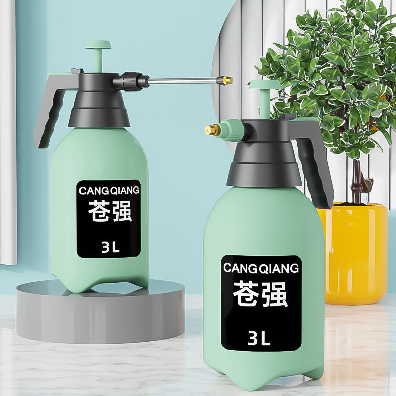 新款2L3L消毒液专用喷壶气压式喷水浇花喷雾器家用小型洒水壶喷雾