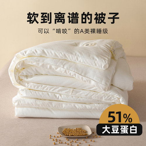小竺棉抑菌四季通用棉被