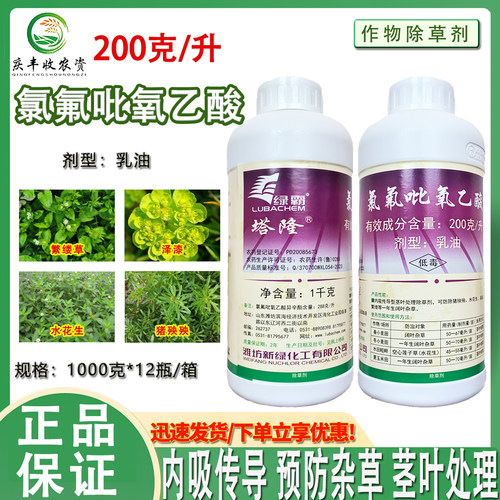 绿霸塔隆氯氟吡氧乙酸阔叶除草剂