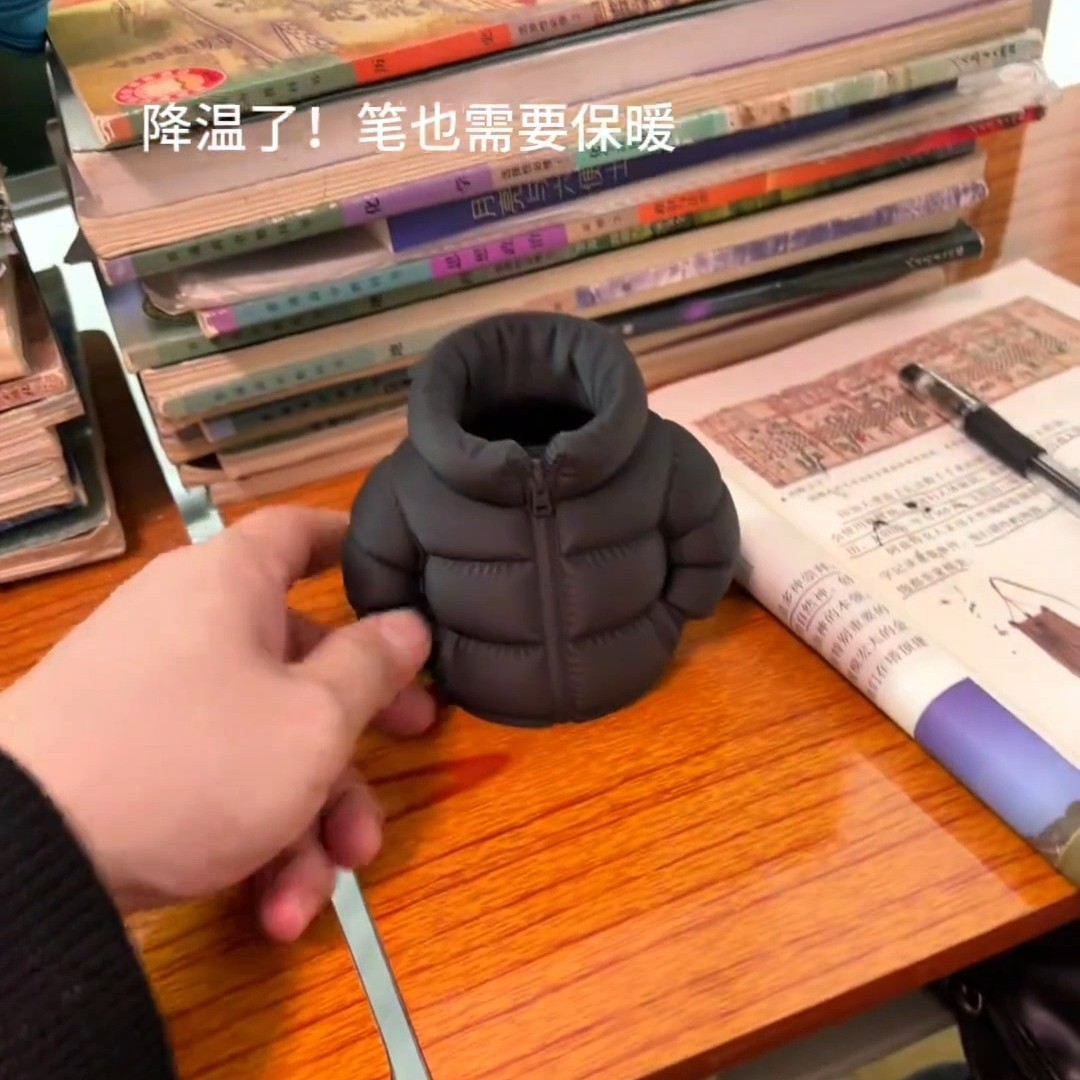 3D打印羽绒服笔筒收纳创意摆件炫彩羽绒服笔筒收纳盒家居玩具礼物,家居饰品,装饰摆件,淘宝优惠券,粉丝福利购,淘宝优惠卷