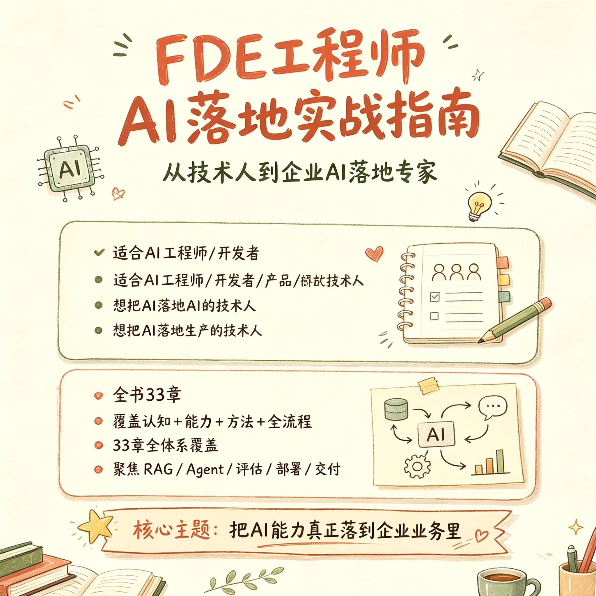 FDE工程师企业AI落地实战教程RAG智能体部署业务落地技术实操学习