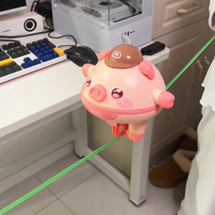 不倒翁萌趣网红平衡猪陀螺仪独轮车电动玩具男孩黑科技礼物走钢丝