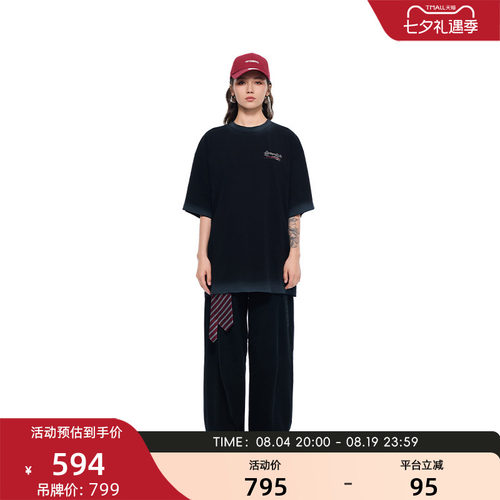 VETEMENTS100%棉可乐短袖T恤