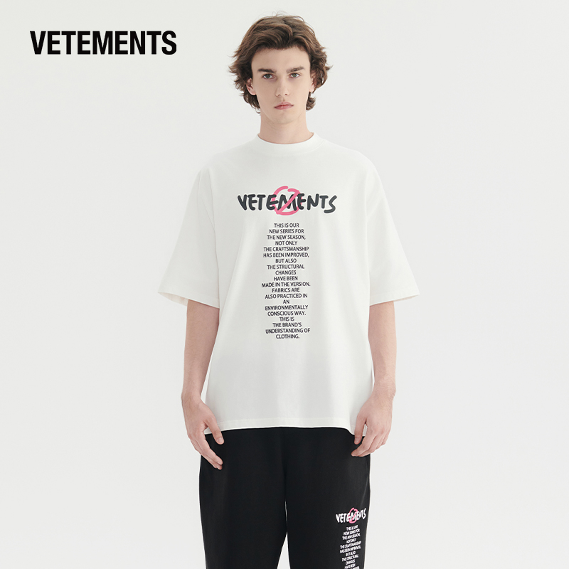 夏季短袖上衣VETEMENTS