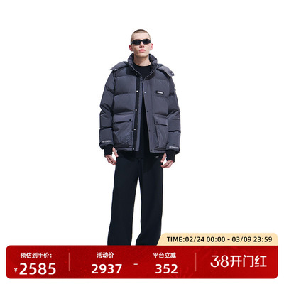 VETEMENTS新款工装风羽绒服