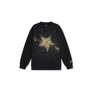 VETEMENTS新款 卫衣闪粉点缀设计380g百搭毛圈套头卫衣36120001