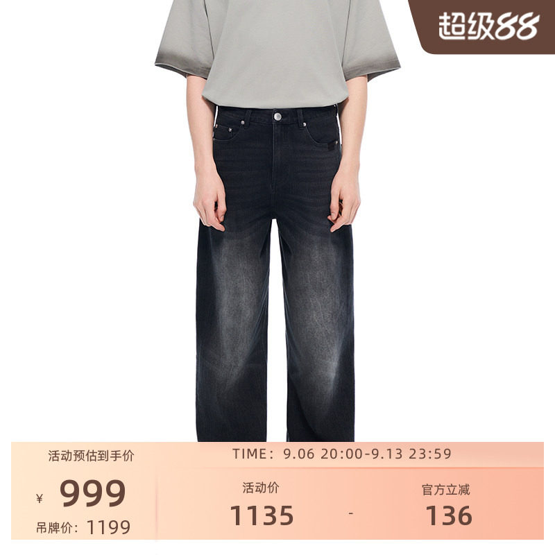 VETEMENTS高街复古牛仔长裤图片