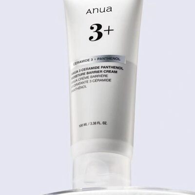 韩国Anua 3+ 神经酰胺泛醇保湿舒缓水润修护面霜100ml