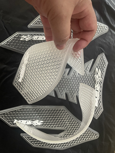 适用川崎 Ninja ZX6R 橡胶透明款油箱垫贴油箱保护贴2019-2025