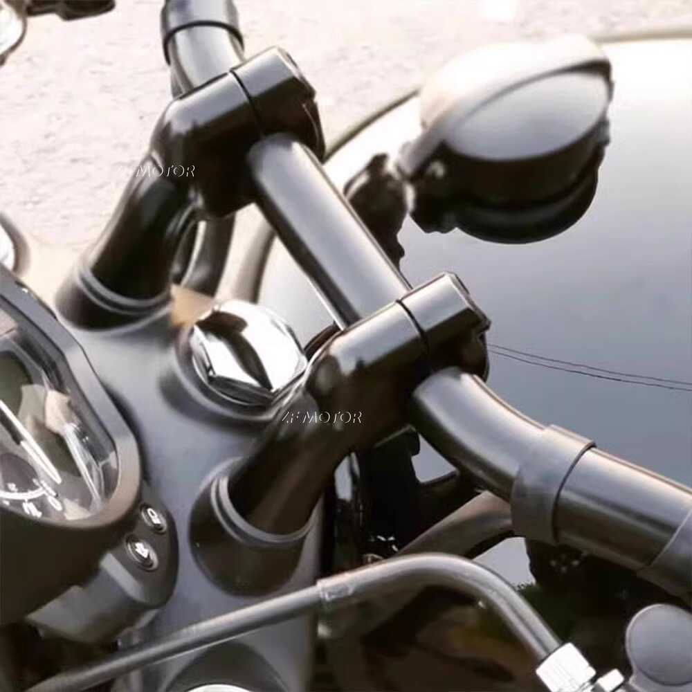 适用凯旋BobberT100T120Speedmaster改装车把增高手把加高后移码
